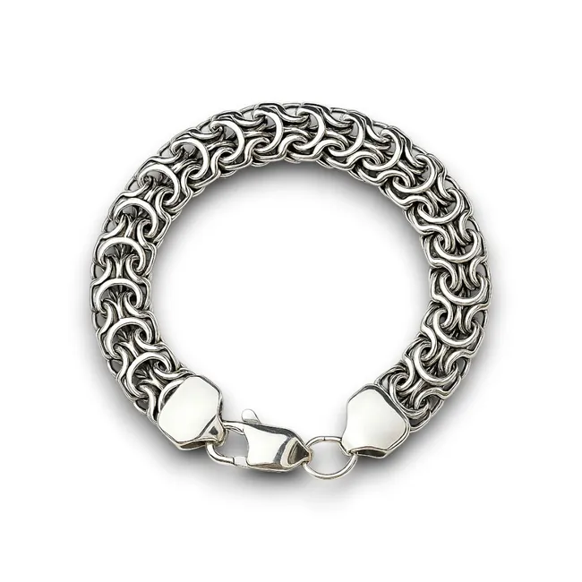 Срібний браслет Рамзес  