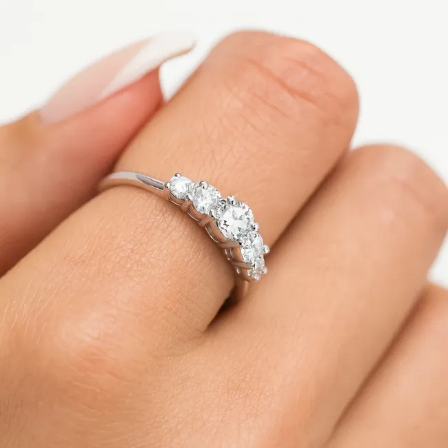 Срібний набір Джулія та Футляр №7 бордовий  зображення 2