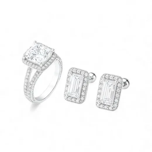 Срібний набір Грація 