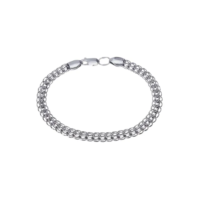 Серебряный браслет Питон  