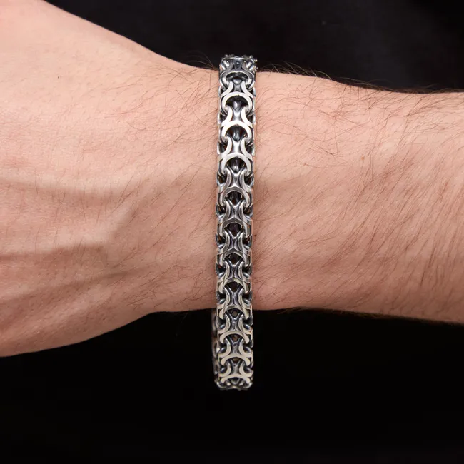 Срібний браслет Рамзес  зображення 3
