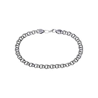 Silver bracelet Flat bismarck