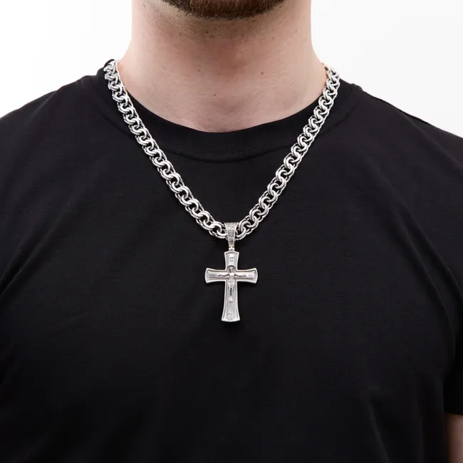 Silver cross with crucifix Life  зображення 3