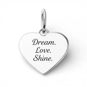 Серебряная подвеска Сердце  