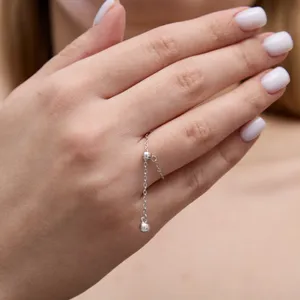 Срібна Каблучка Кулька  зображення 3