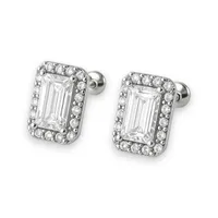 Срібні сережки Афродіта 