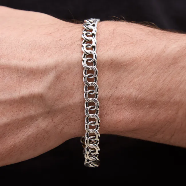 Срібний браслет Класичний Бісмарк   зображення 3