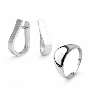 Срібний набір Грація 