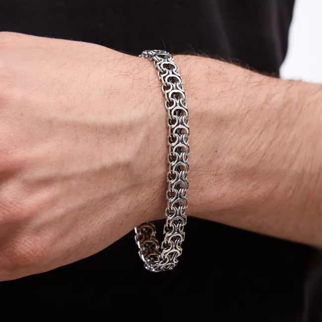 Срібний браслет Рамзес з коробкою  зображення 5