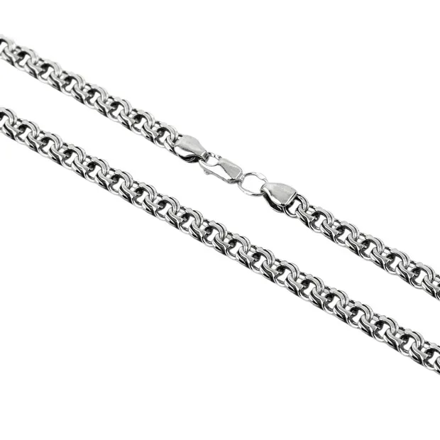 Срібний ланцюжок Класичний Бісмарк 