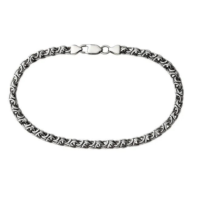 Срібний браслет Подвійний Струмок