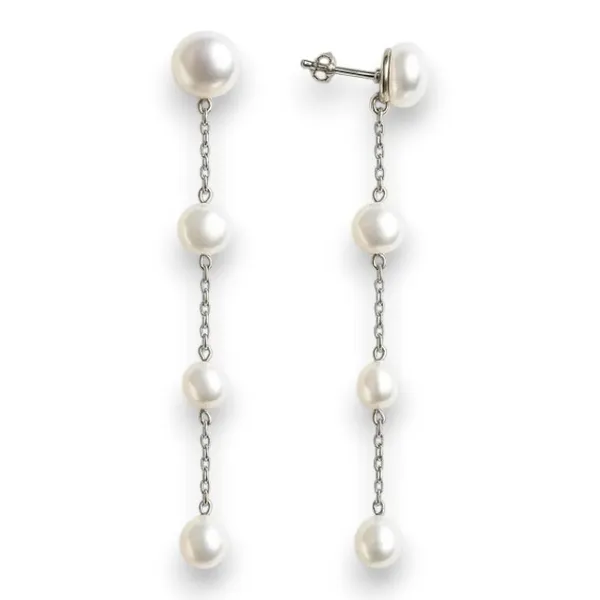 Срібні сережки  Роса 