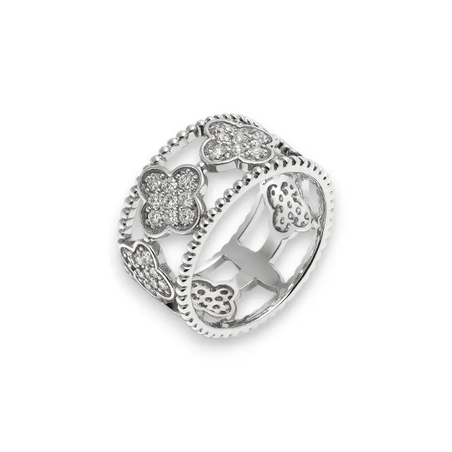 Срібна каблучка Сільвія  