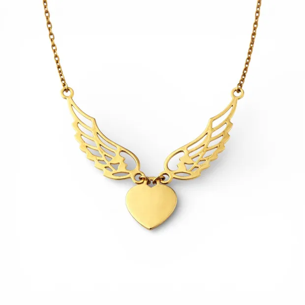 Срібне кольє Ангельські Крила