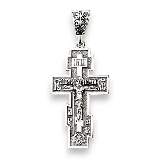 Срібний хрестик Дар 