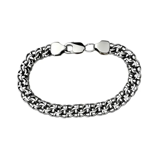 Срібний браслет Класичний Бісмарк