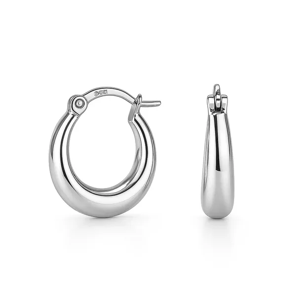 Серебряные серьги Лаконичность