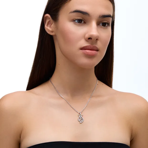 Срібна підвіска Козеріг