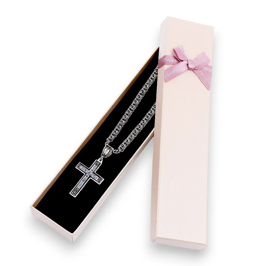 Gift packaging and set with black enamel