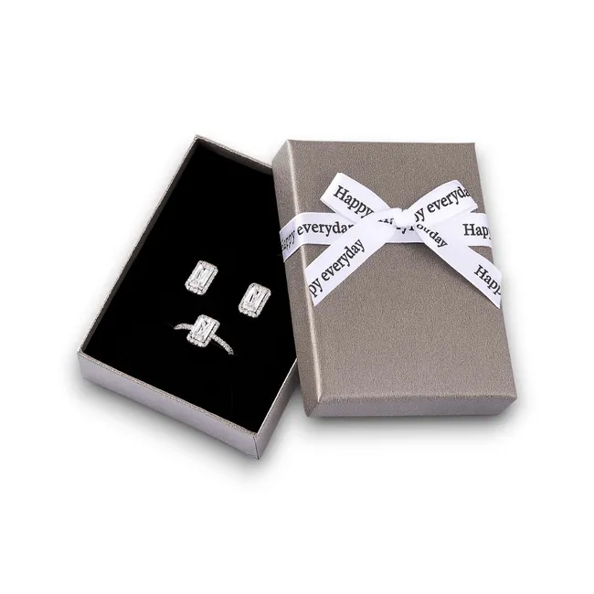 Срібний набір Афродіта та подарункове пакування 