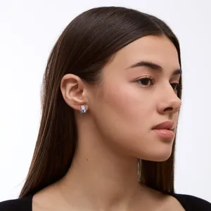 Silver earrings for children in English clasp Bears  зображення 5