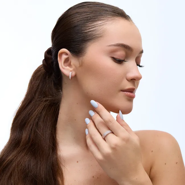 Срібний набір Кришталь  зображення 7