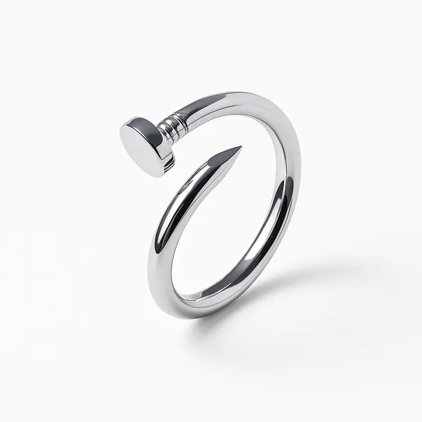 Silver ring Nail