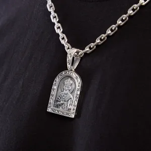 Silver pendant Saint Nicholas   зображення 5