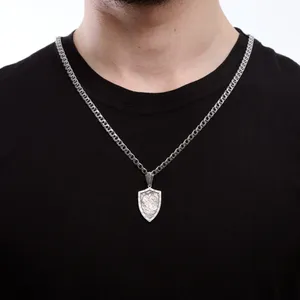 Серебряная подвеска Щит Георгий Змееборец   зображення 3