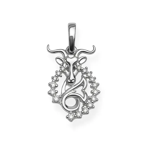 Срібна підвіска Козеріг