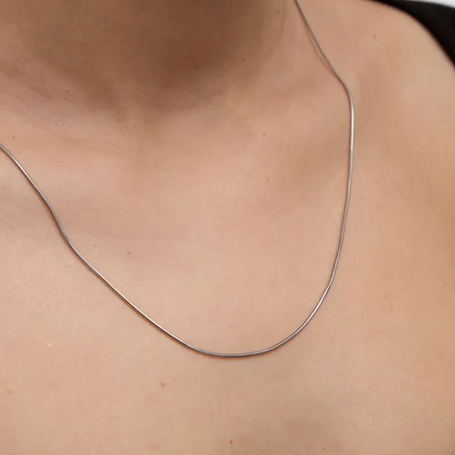 Срібний ланцюжок Снейк   зображення 3