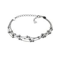 Срібний браслет Кульки