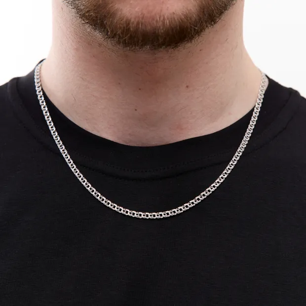 Срібний ланцюжок Класичний Бісмарк 