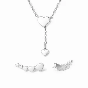 Срібний набір Пульс 