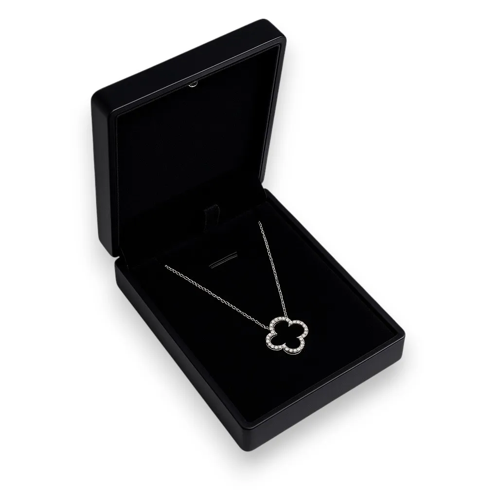 Case with illumination and Qualise necklace