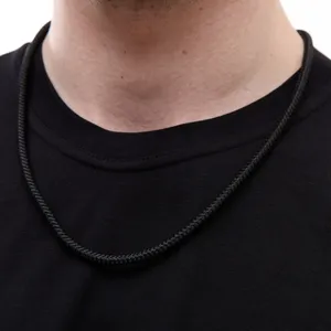Серебряный шнурокшелковый со вставками/Свобода широкий  зображення 3