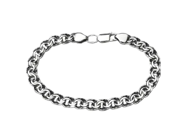 Silver bracelet Flat bismarck