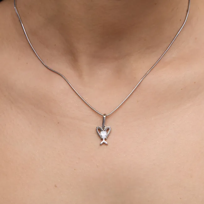 Срібна підвіска Козеріг  зображення 3