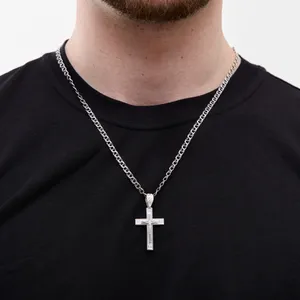 Срібний хрестик з розп'яттям Воля   зображення 6