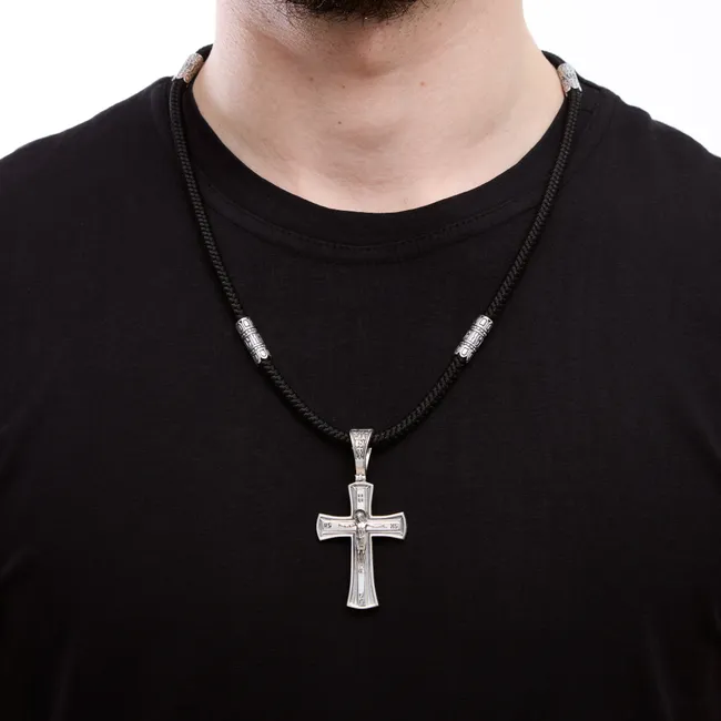 Срібний чоловічий набір Життя   зображення 2