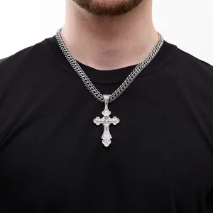 Серебряный крестик Сильный   зображення 4