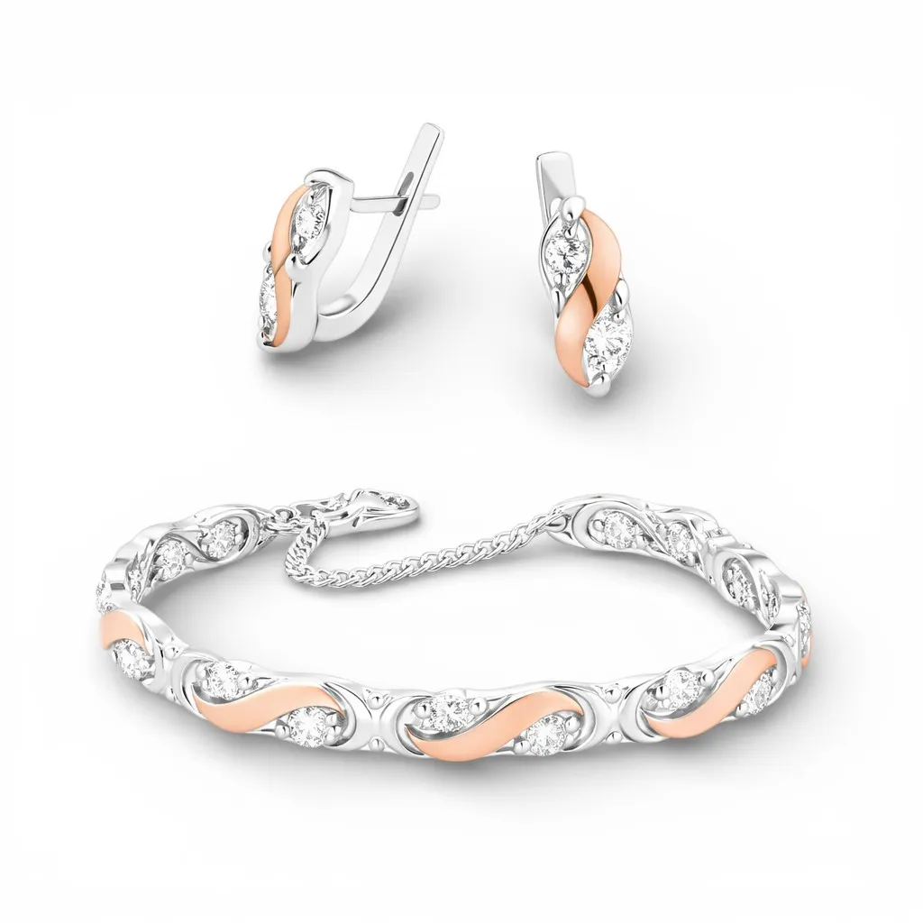 Срібний набір Панна