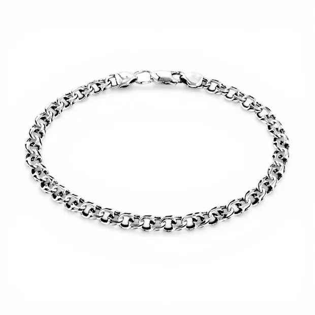 Срібний Браслет Класичний Бісмарк