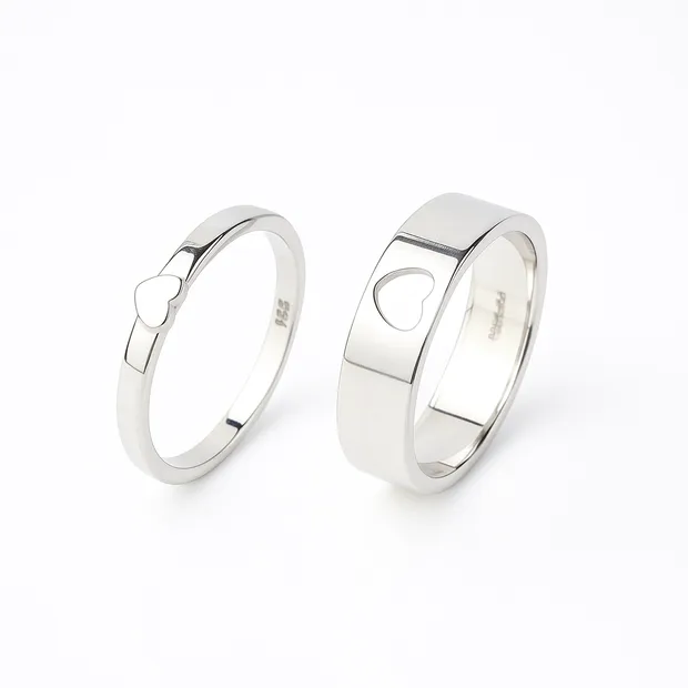 Срібна Каблучка Heart