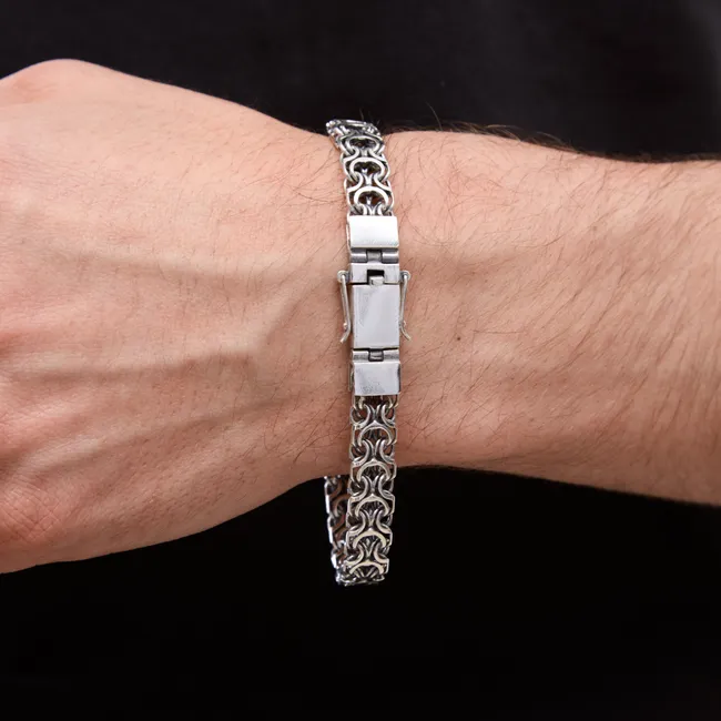 Срібний браслет Рамзес з коробкою  зображення 6