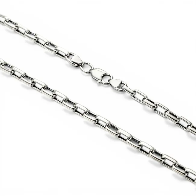 Срібний ланцюжок Масивний Якір  