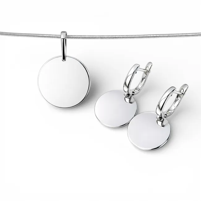 Срібний набір Монетки 