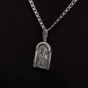 Silver pendant Saint Nicholas   зображення 4
