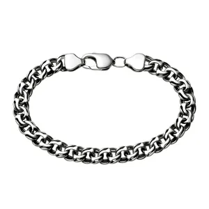 Серебрянный браслет Классический Бисмарк