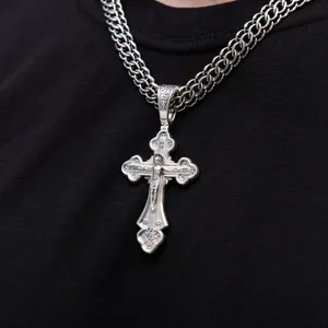 Серебряный крестик Сильный   зображення 5